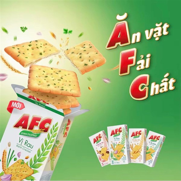 Bánh AFC giàu dinh dưỡng - Món ăn vặt không thể thiếu dịp xuân