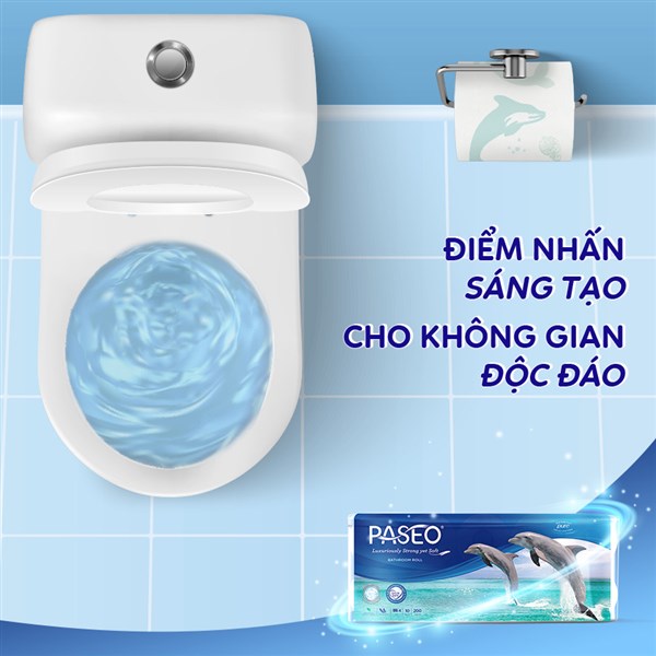 Giấy vệ sinh Paseo - Mềm mại và an toàn cho làn da