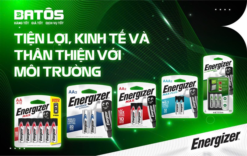 So sánh pin sạc Energizer và pin thường - Lựa chọn nào tốt hơn?