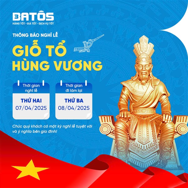 THÔNG BÁO NGHỈ LỄ GIỖ TỔ HÙNG VƯƠNG 2025