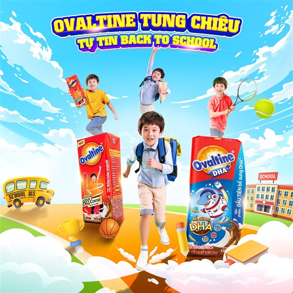 Khởi đầu buổi sáng khỏe khoắn cùng sữa lúa mạch Ovaltine