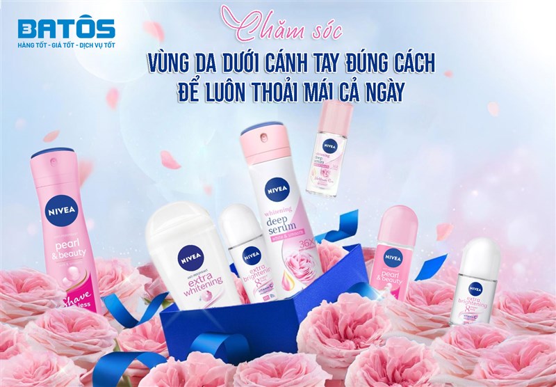 Chăm sóc vùng da dưới cánh tay đúng cách để luôn thoải mái cả ngày