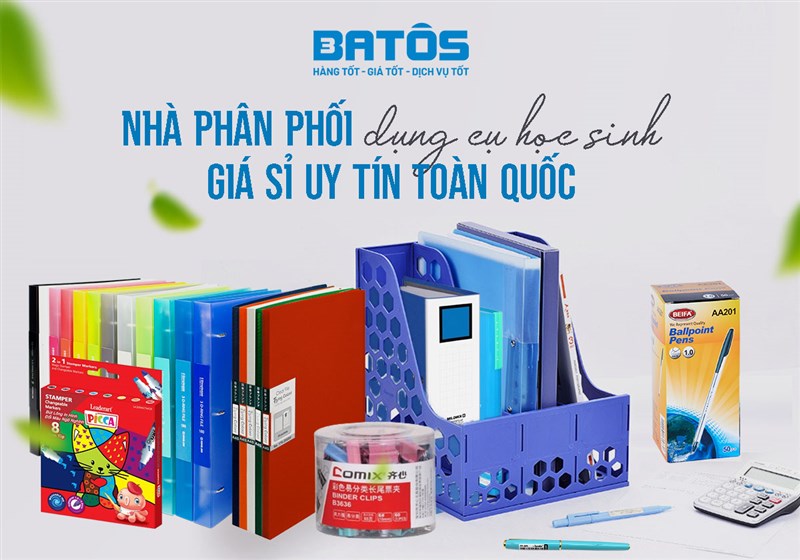 Nhà phân phối dụng cụ học sinh giá sỉ uy tín toàn quốc