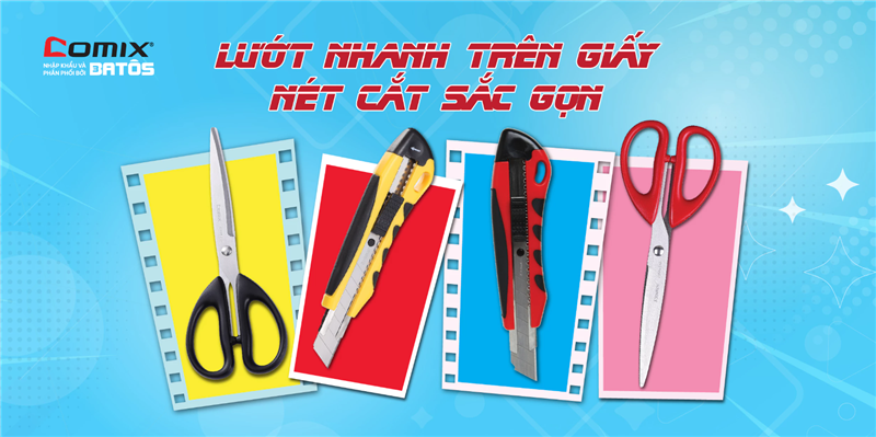 Cách chọn kéo, dao rọc giấy an toàn cho học sinh tiểu học