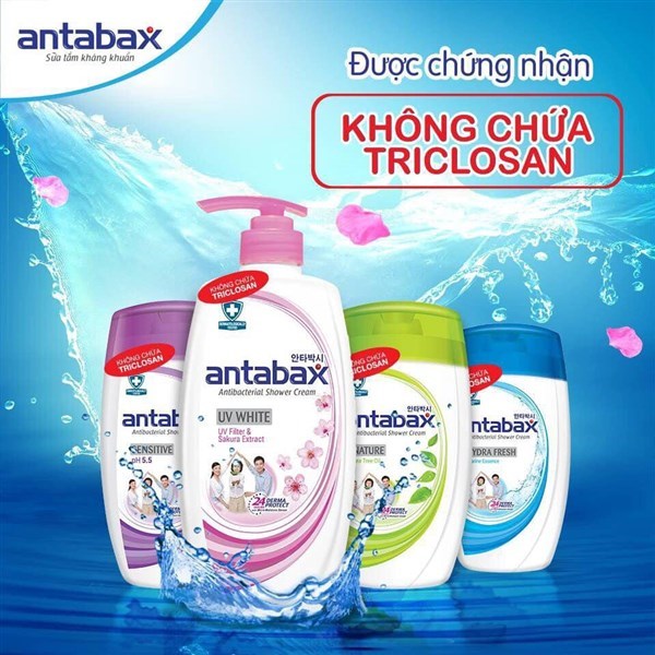 Sữa tắm diệt khuẩn Antabax có phù hợp cho da nhạy cảm?