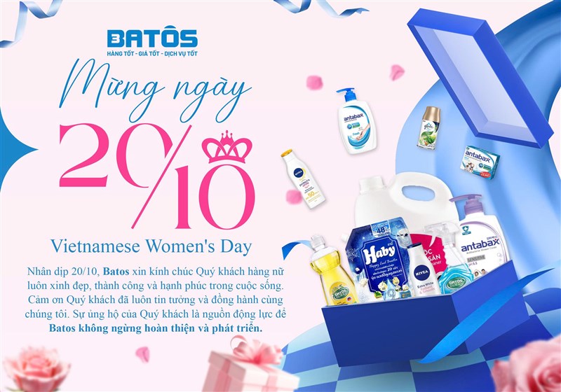Chúc mừng Ngày Phụ nữ Việt Nam 20/10