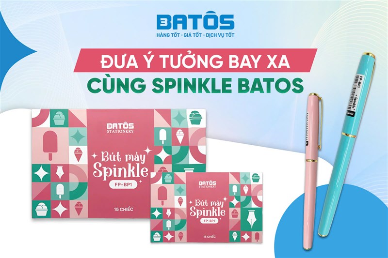 Top 5 lý do nên chọn mua bút máy Spinkle Batos thay vì các thương hiệu khác