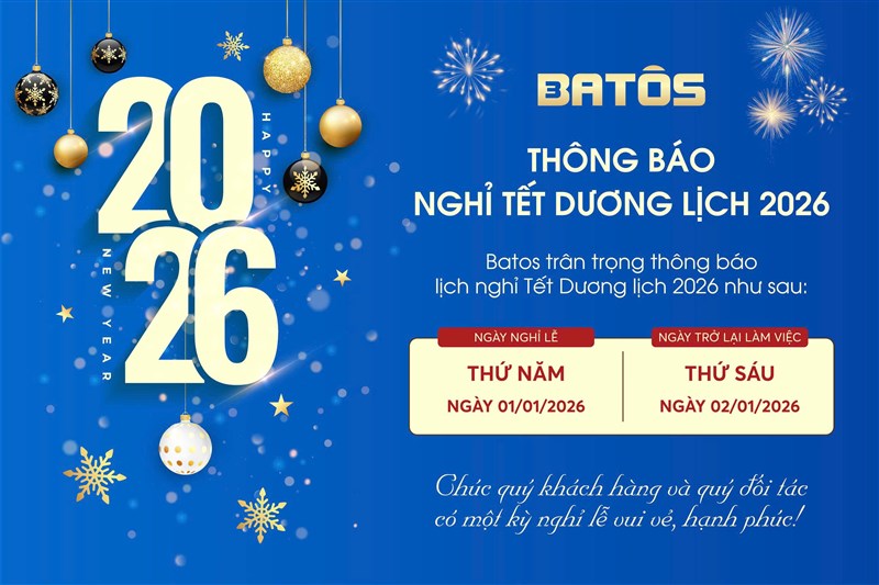 Thông báo lịch nghỉ Tết Dương Lịch 2026