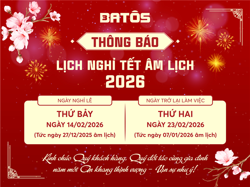 THÔNG BÁO NGHỈ TẾT ÂM LỊCH 2026