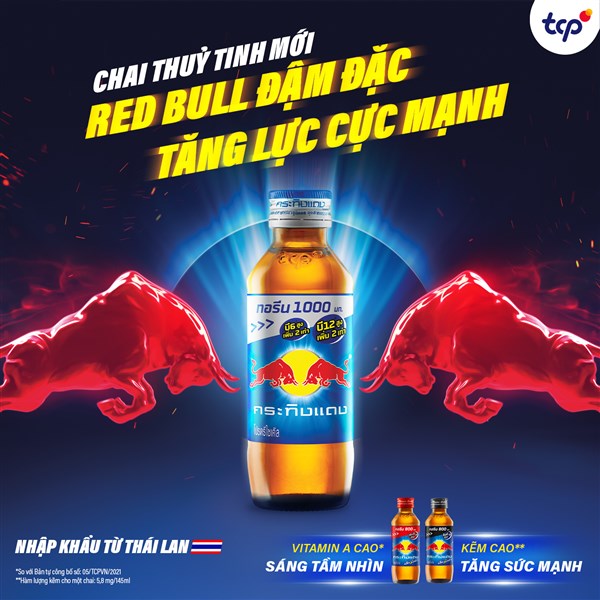 Redbull Thái Lan chứa bao nhiêu calo và khác gì phiên bản Việt Nam