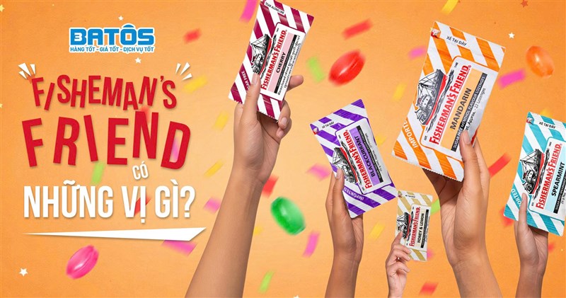 Fisherman's friend có những vị gì? Tìm hiểu ngay