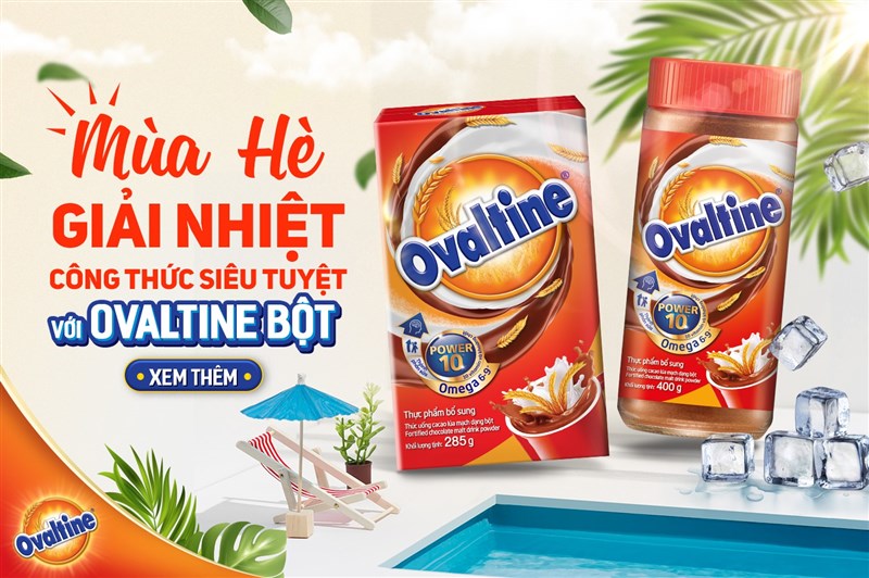 Phân phối sữa Ovaltine giá sỉ cho cửa hàng, siêu thị