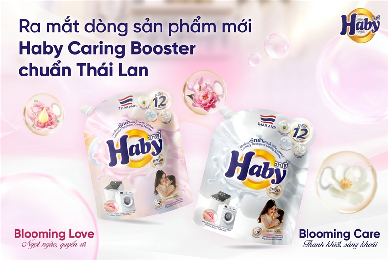 Ra mắt dòng sản phẩm mới Haby Caring Booster chuẩn Thái Lan