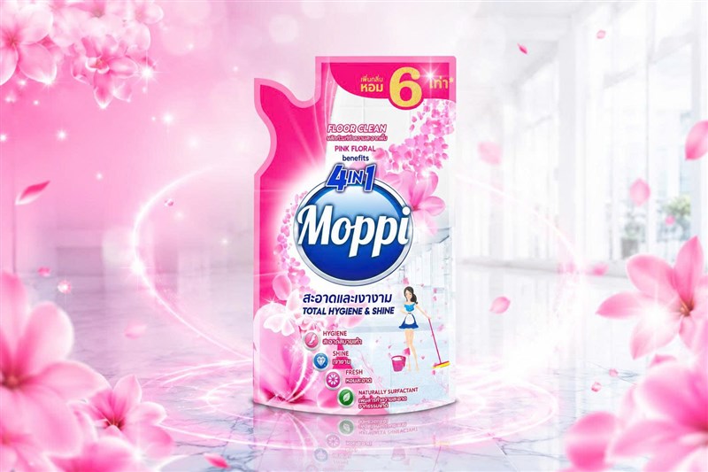 Nước lau sàn Moppi có tốt không? Bí quyết làm sạch sàn nhà mùa mưa hiệu quả