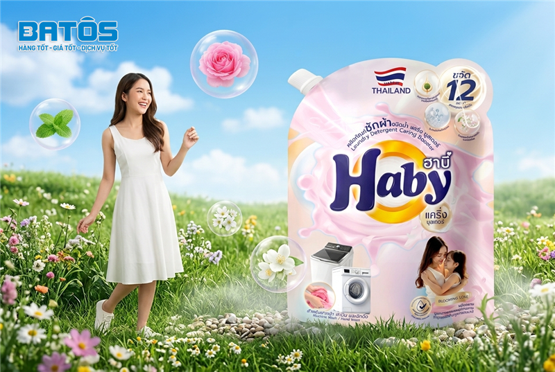 Nên chọn nước giặt Haby nào? Gợi ý 06 sản phẩm thơm lâu, an toàn cho vải