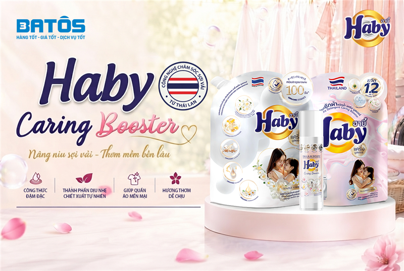 Nên chọn nước giặt Haby nào? Gợi ý 06 sản phẩm thơm lâu, an toàn cho vải