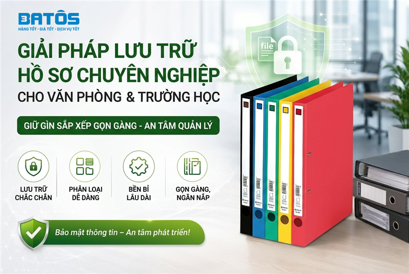 Kích thước bìa còng và các loại bìa còng trên thị trường hiện nay
