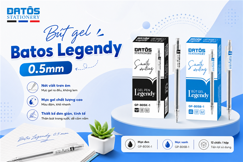 Bút bi ngòi 0.5 mm hay 0.7 mm, nên chọn loại nào?