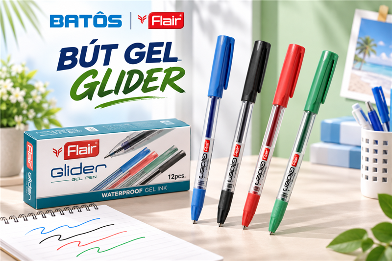 Tổng hợp các loại bút gel Flair được nhiều người lựa chọn