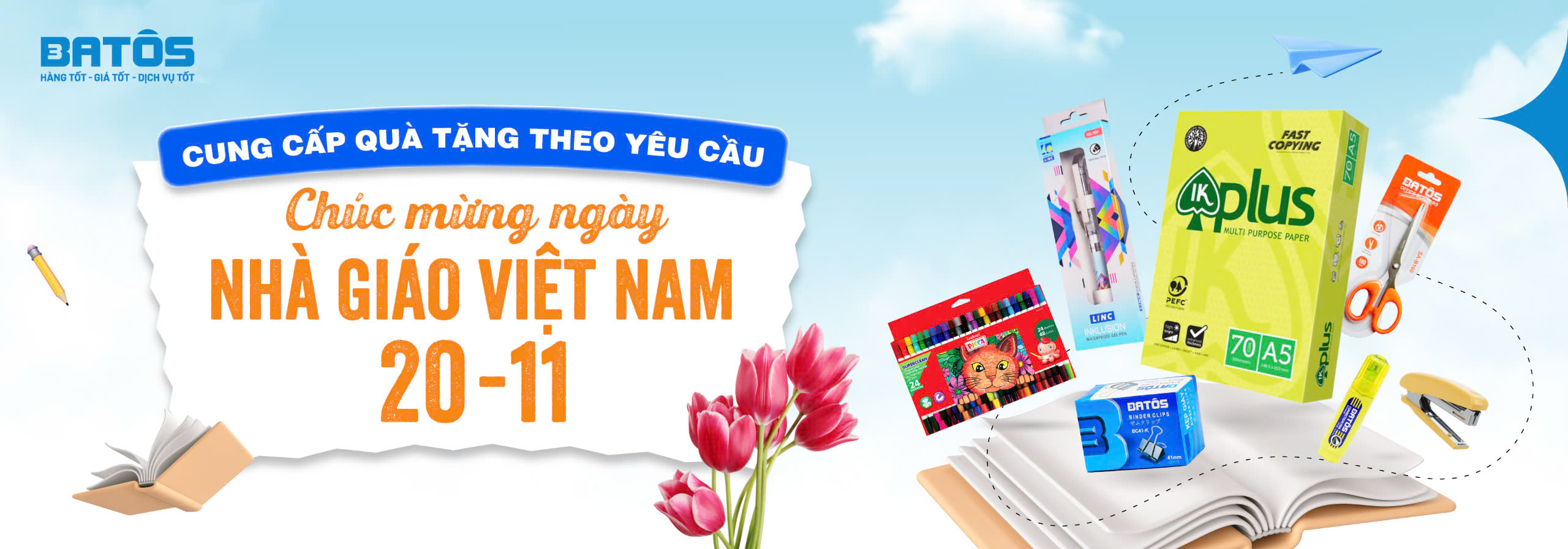 Cung cấp quà tặng 20/11