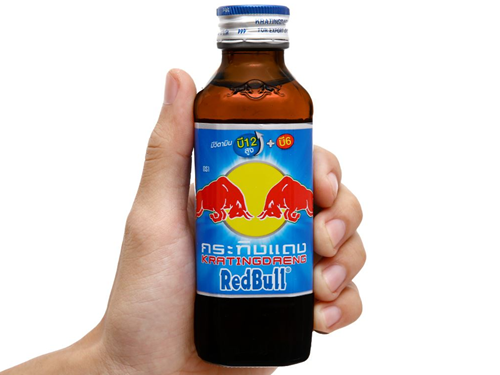 Thùng 50 chai nước tăng lực Redbull Thái Lan đậm đặc chai thủy tinh 150ml