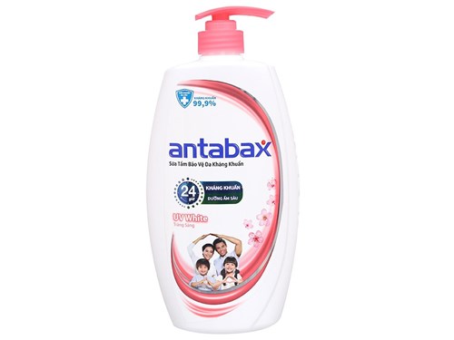 Set Sữa Tắm Bảo Vệ Da Kháng Khuẩn Antabax 1 chai 550ml + 1 chai 220ml - Hương ngẫu nhiên