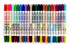 Hộp 24 chiếc 48 màu bút dạ 2 đầu rửa được Superclean Leaderart