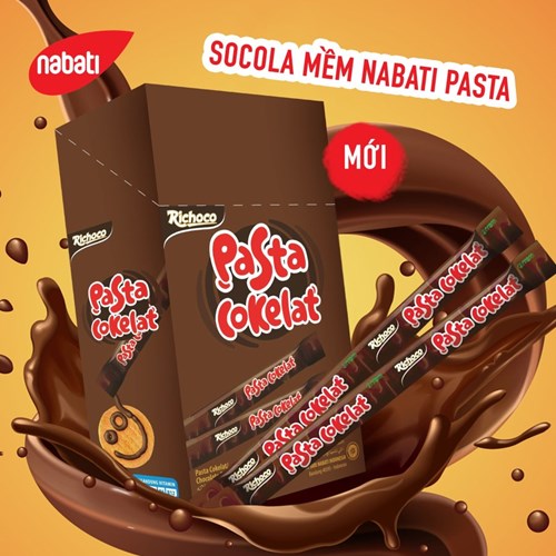 Kem socola Nabati Richoco Pasta Cokelat 240g (8g x 30 gói)