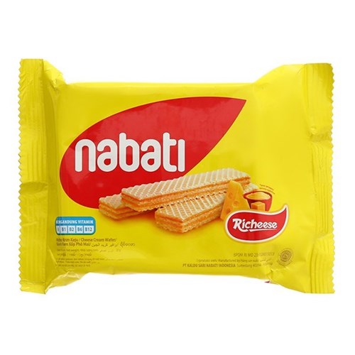 Bánh kem xốp phô mai Richeese Nabati 50g