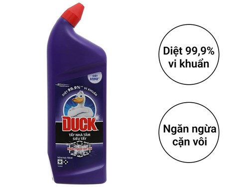 Nước tẩy nhà tắm Duck siêu tẩy Pro 700ml