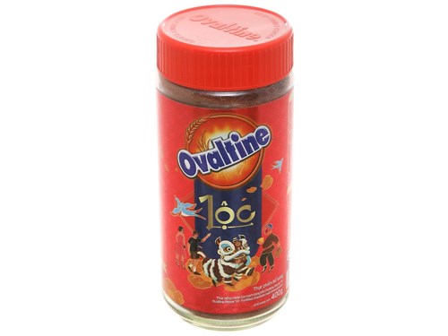 Thức uống dinh dưỡng Ovaltine bột cacao lúa mạch hũ 400g