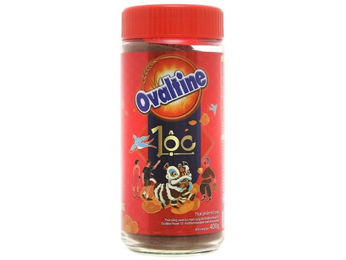 Thức uống dinh dưỡng Ovaltine bột cacao lúa mạch hũ 400g