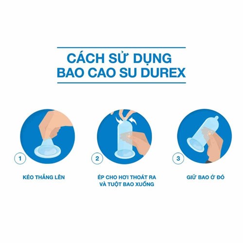 Bao cao su Durex Invisible Extra Thin Extra Lubricated 10 chiếc/ hộp
