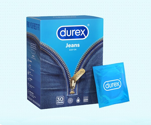 Bao cao su Durex Jean 3 chiếc/ hộp