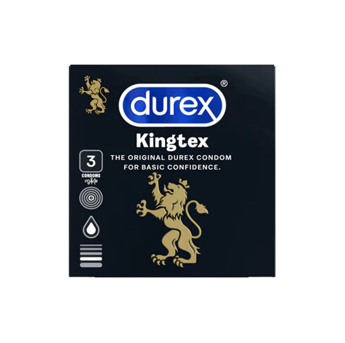 Bao cao su Durex Kingtex 3 chiếc/ hộp
