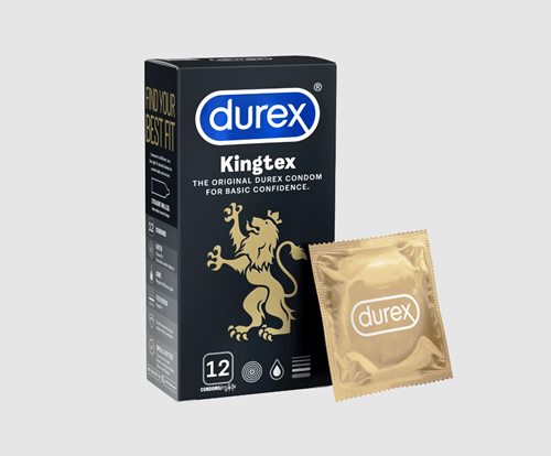 Bao cao su Durex Kingtex 12 chiếc/ hộp