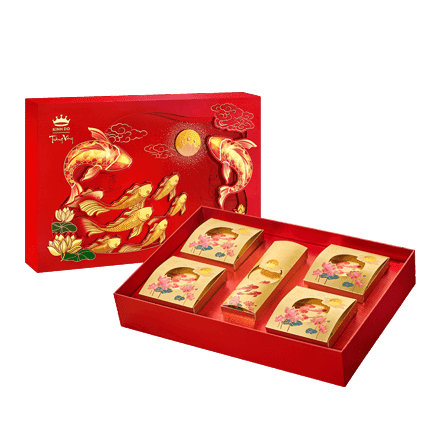 Bánh Trung Thu Kinh Đô Trăng Vàng Hoàng Kim Vinh Hiển