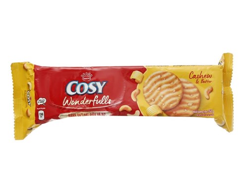 Bánh quy hạt điều và bơ Cosy Wonderfulls gói 168g