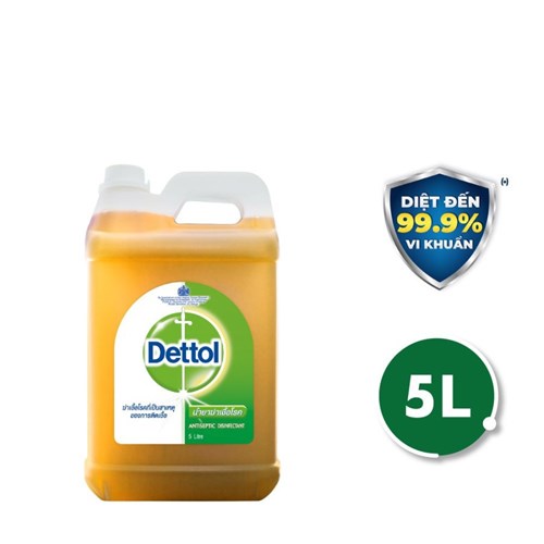 Dung dịch diệt khuẩn đa năng Dettol hương tinh dầu thông 5L