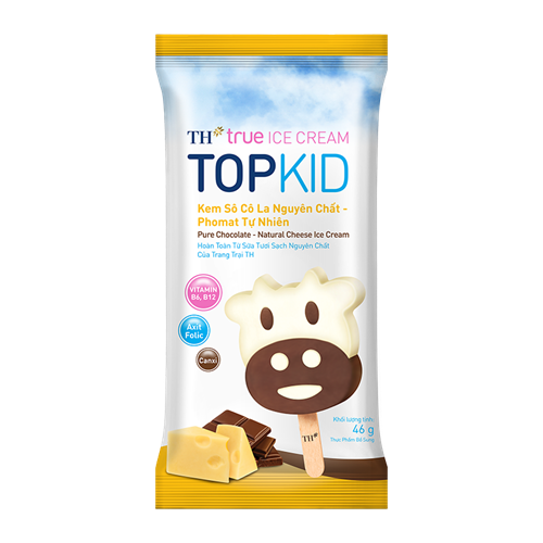 Kem que TH True Ice Cream Topkid socola - phomat 46g