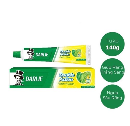 Kem đánh răng Darlie Double Action Fresh Clean 140g