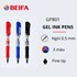 Hộp 12 chiếc bút gel Beifa GP801 - ngòi 0.38mm