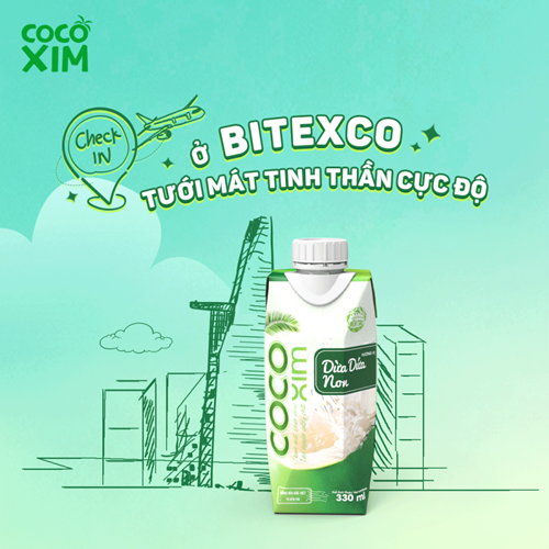 Thùng 24 hộp nước dừa Cocoxim dừa dứa non 330ml