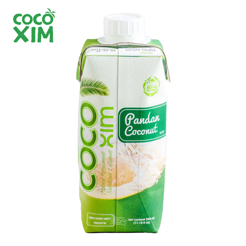 Thùng 24 hộp nước dừa Cocoxim dừa dứa non 330ml