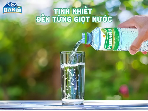 Thùng 24 chai nước uống đóng chai Pudaka  500ml