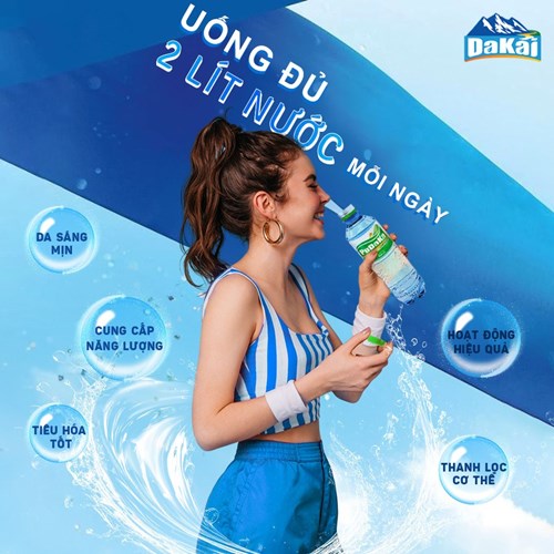 Thùng 24 chai nước uống đóng chai Pudaka  500ml