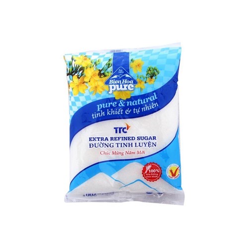 Thùng 40 túi đường Biên Hoà Pure cành mai 500gr