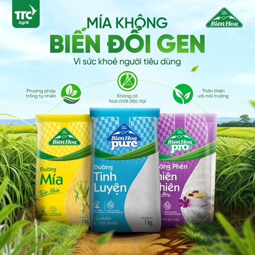 Thùng 20 túi đường Biên Hoà Pure 1kg