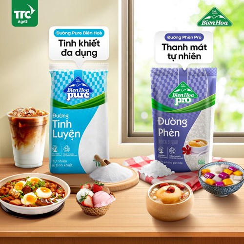 Thùng 20 túi đường Biên Hoà Pure 1kg