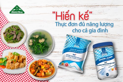 Thùng 40 túi đường Biên Hòa Pure 500gr